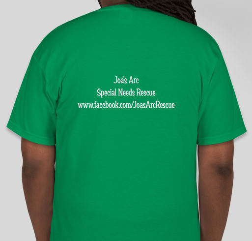 Support Special Needs Pets Fundraiser - unisex shirt design - back