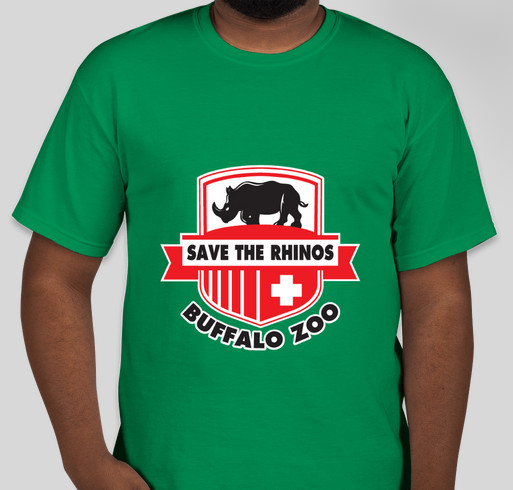 Buffalo Zoo's Save The Rhino Event Fundraiser - unisex shirt design - front