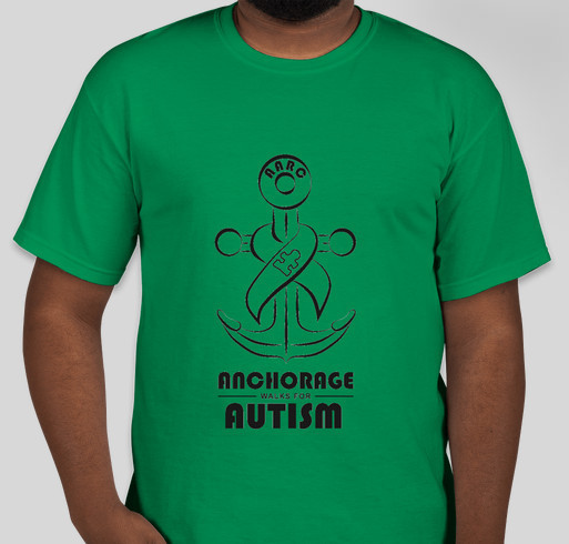 Anchorage Walks for Autism T-Shirt Fundraiser - unisex shirt design - small
