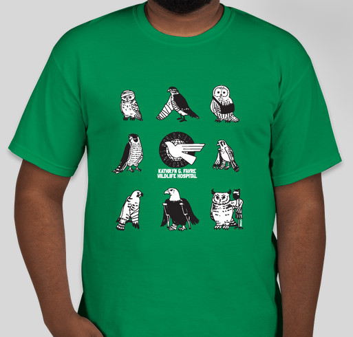 Support the World Bird Sanctuary's Wildlife Hospital! Fundraiser - unisex shirt design - front