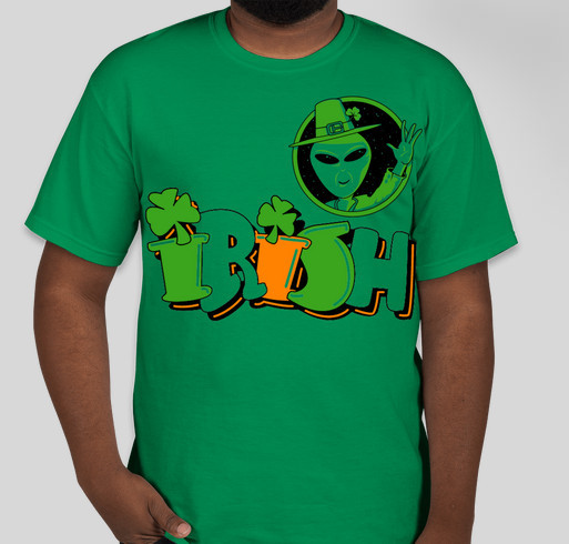 St Patty S Irish Kiss Me Alien Drink Up Party Custom Ink Fundraising