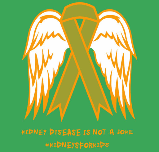 Kidney Disease Is Not A Joke T-Shirts shirt design - zoomed