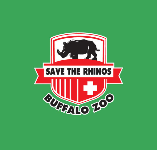 Buffalo Zoo's Save The Rhino Event shirt design - zoomed