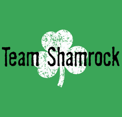Great Strides - Team Shamrock shirt design - zoomed