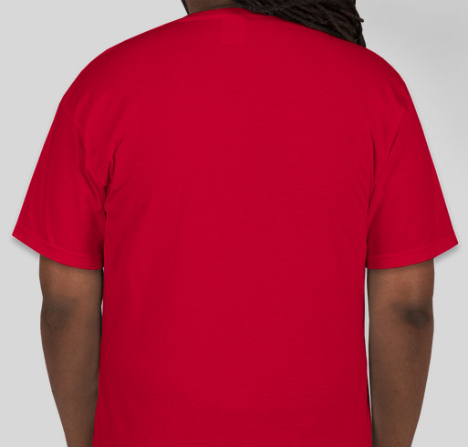 team red fundraiser for the chattanooga tour de cure Fundraiser - unisex shirt design - back