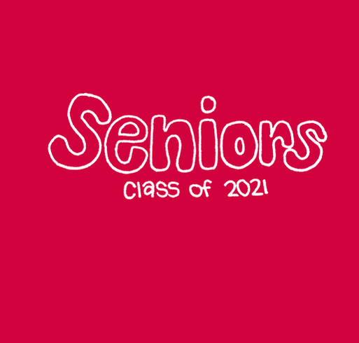 Senior Class Red Shirt shirt design - zoomed