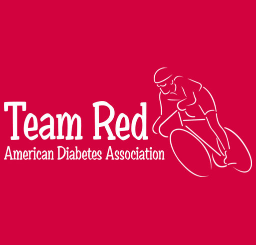 team red fundraiser for the chattanooga tour de cure shirt design - zoomed