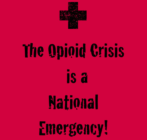 STOP the Opioid Epidemic in the U.S. shirt design - zoomed