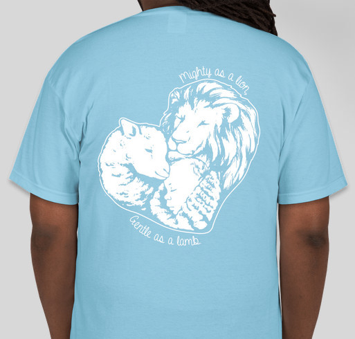 Baby Andrew Fundraiser - unisex shirt design - back