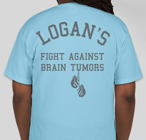 Prayer's for Logan Fundraiser - unisex shirt design - back