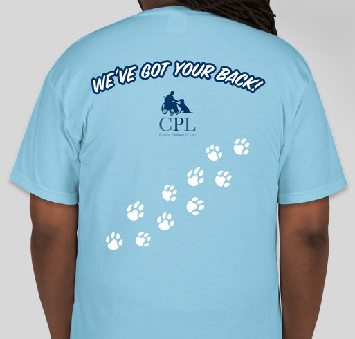 Pay it Forward 2014-Canine Partners for Life Fundraiser - unisex shirt design - back