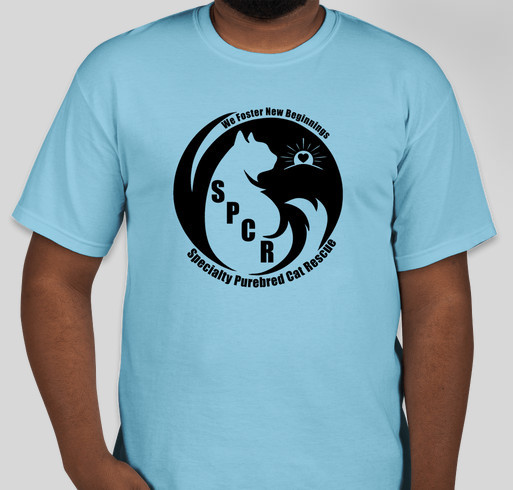 SPCR 2023 SPRING T-SHIRT FUNDRAISER "WE FOSTER NEW BEGINNINGS." Fundraiser - unisex shirt design - front