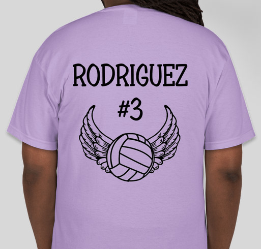 Remembering Olivia Rodriguez Fundraiser - unisex shirt design - back