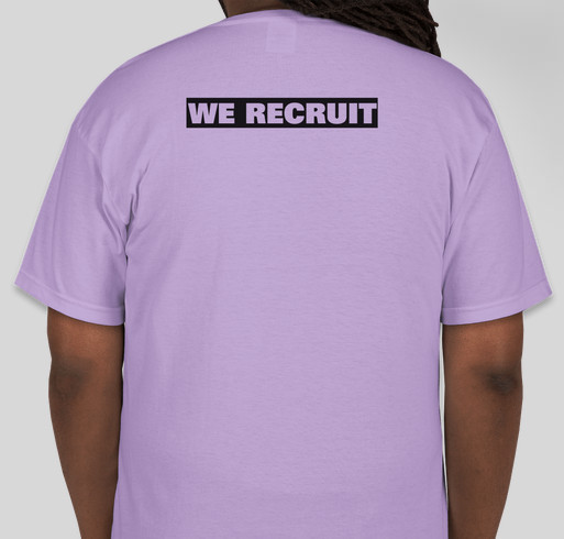Support the Lesbian Avenger Project! Fundraiser - unisex shirt design - back