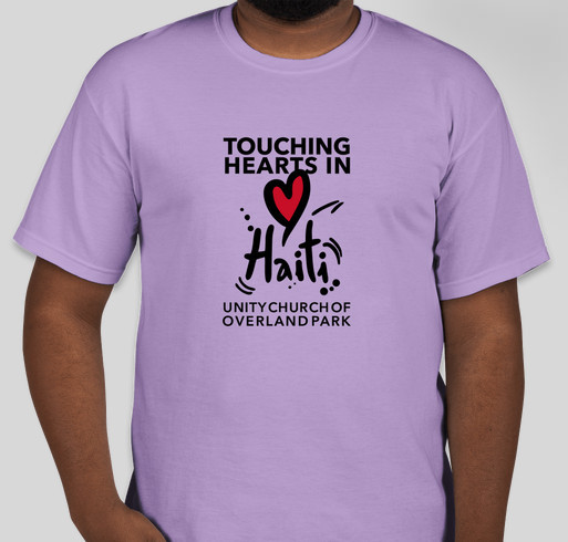 Unity Church of Overland Park, Touching Hearts in Haiti Campaign Fundraiser - unisex shirt design - front