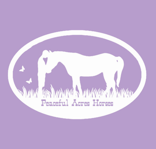Peaceful Acres Horses Wellness Day Scholarships for Women Surpassing Cancer shirt design - zoomed