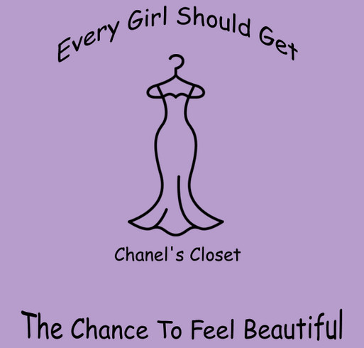 Chanel's Closet shirt design - zoomed