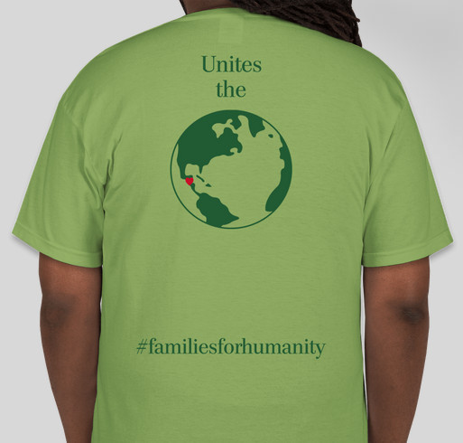 Families For Humanity Fundraiser - unisex shirt design - back