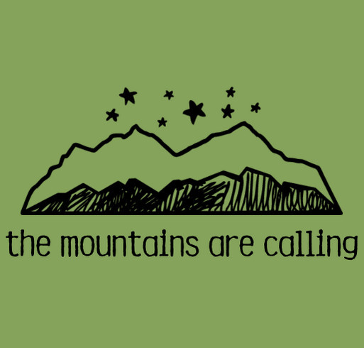 Hike the Appalachian Trail [AT]. shirt design - zoomed