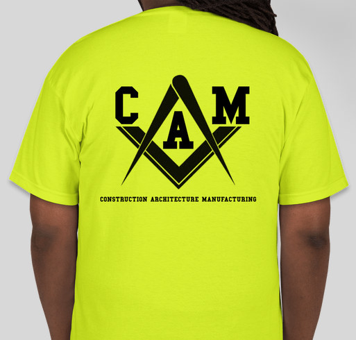 Construction Technology Fundraiser Fundraiser - unisex shirt design - back
