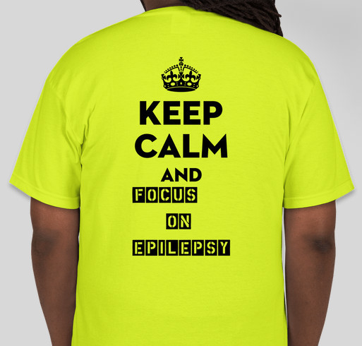 Team Bumblebee's Epilepsy walk Fundraiser - unisex shirt design - back