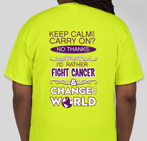 Join The Fight Fundraiser - unisex shirt design - back