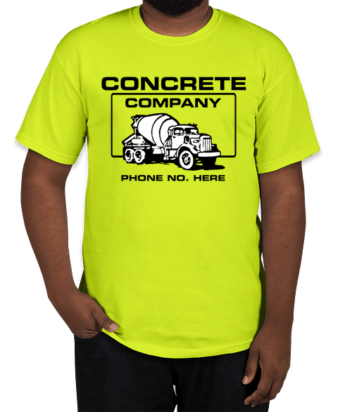 Concrete contractor template