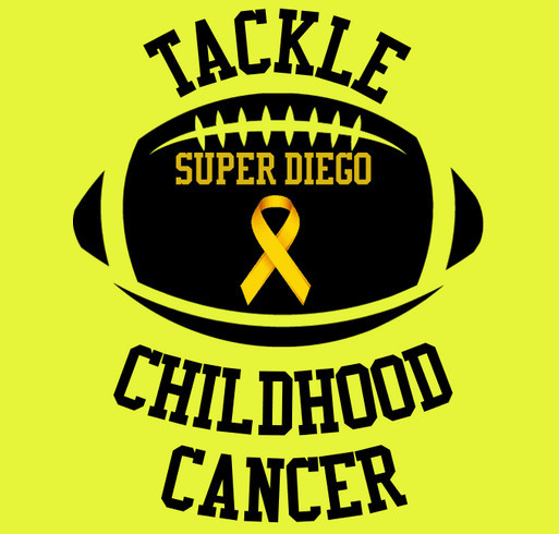 Super Diego's Fight With Cancer shirt design - zoomed