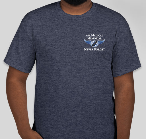 Air Medical Memorial Fundraiser - unisex shirt design - front