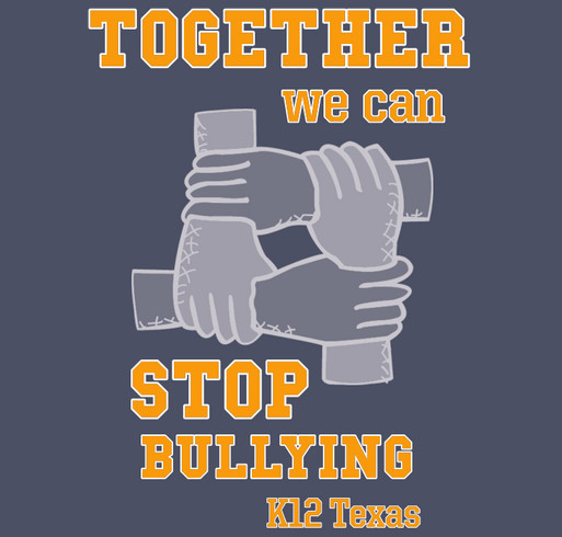 Anti Bullying shirt design - zoomed