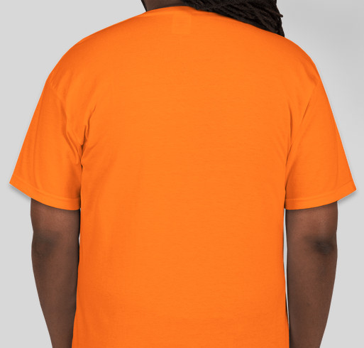 imajenaition's Fight Against Multiple Sclerosis - Short Sleeve (front graphic) Fundraiser - unisex shirt design - back