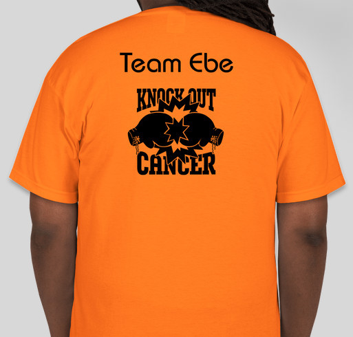 Ebe McCoy fundraiser Fundraiser - unisex shirt design - back