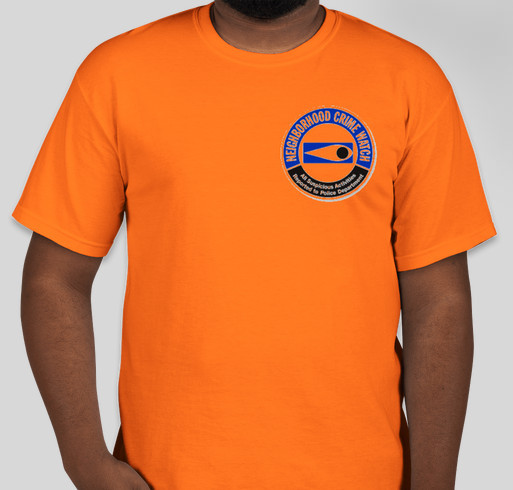 Langley Off-base Neighborhood Watch Group t-shirts Fundraiser - unisex shirt design - front