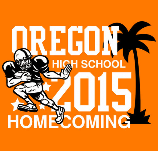 Senior "Class Color Day" Shirt Fundraiser for OHS DECA shirt design - zoomed
