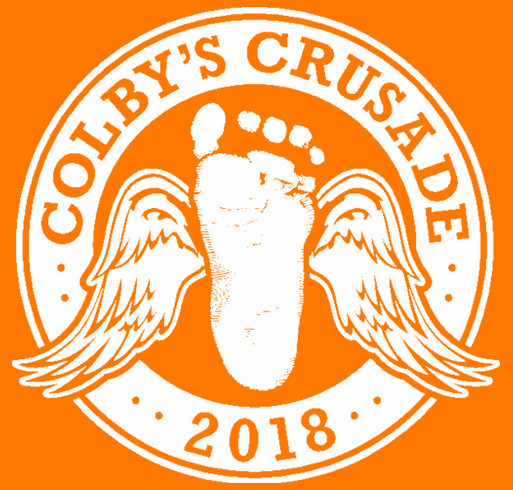 Colby's Crusade 2018 shirt design - zoomed