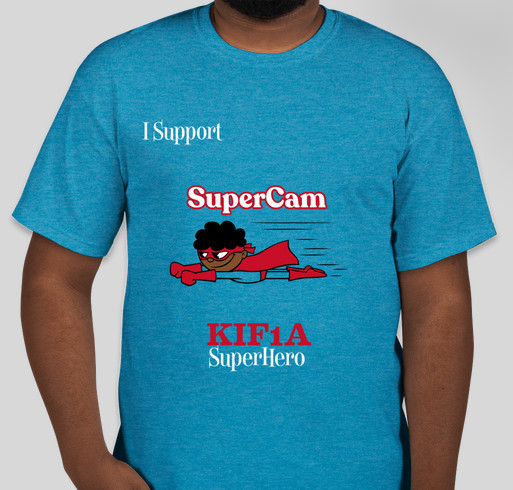 SuperCam KIF1A Superhero Fundraiser - unisex shirt design - small
