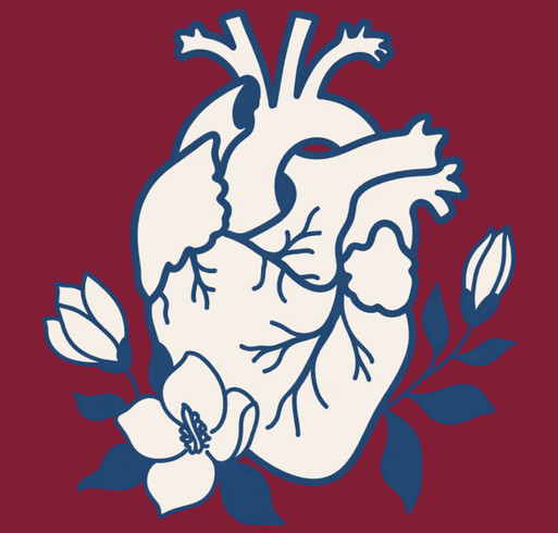 Dayton Heart Walk 2026 shirt design - zoomed