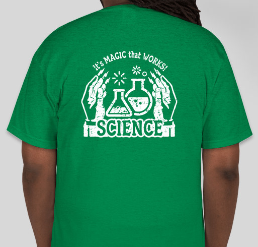 Stevenson University's American Chemical Society T-Shirt Fundraiser Fundraiser - unisex shirt design - back