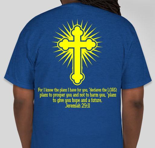 Prayers for Garrison Fundraiser - unisex shirt design - back