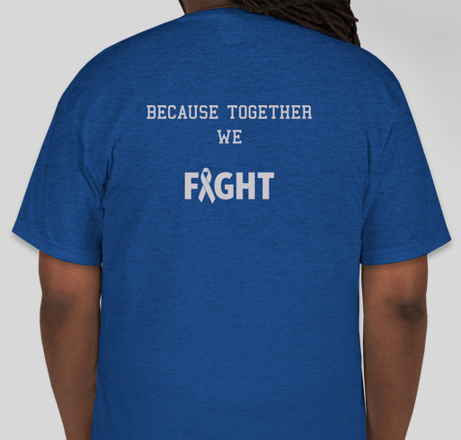 Yan's Fighters Fundraiser - unisex shirt design - back