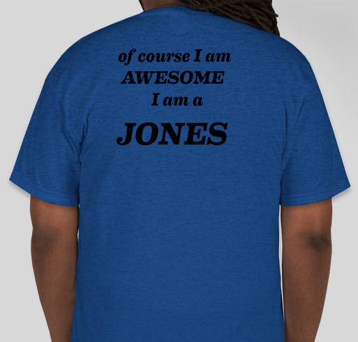 Jones Family /Oklahoma Fundraiser - unisex shirt design - back