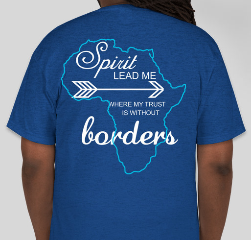 South Africa Mission Trip 2015 Fundraiser - unisex shirt design - back