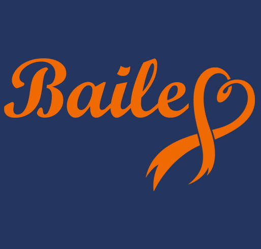 #BaileySupport shirt design - zoomed