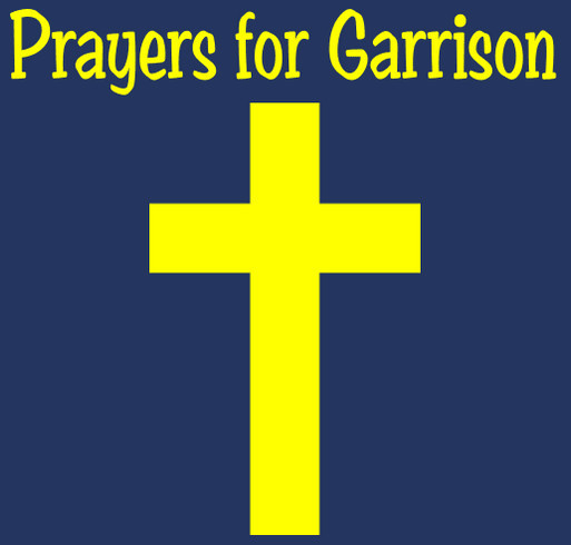 Prayers for Garrison shirt design - zoomed
