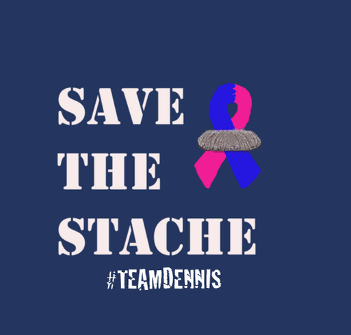 Cpl Dennis Miller Save the Stache Campaign Army Vet shirt design - zoomed
