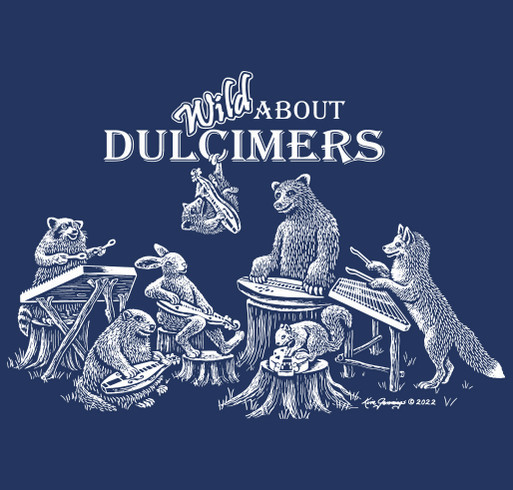 Wild About Dulcimers Shirt shirt design - zoomed