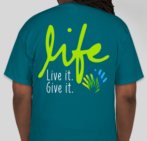 COTA for Lilah Kate Transplant Shirt Fundraiser - unisex shirt design - back