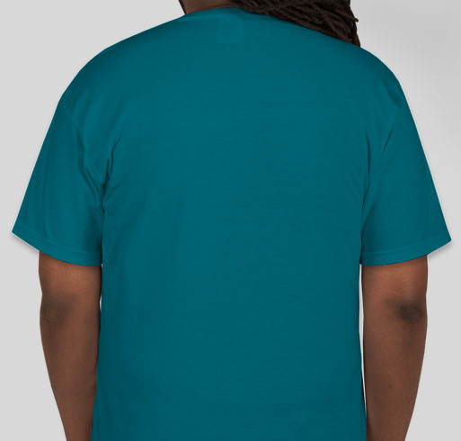 Lymphie Strong Awareness Storm Fundraiser - unisex shirt design - back