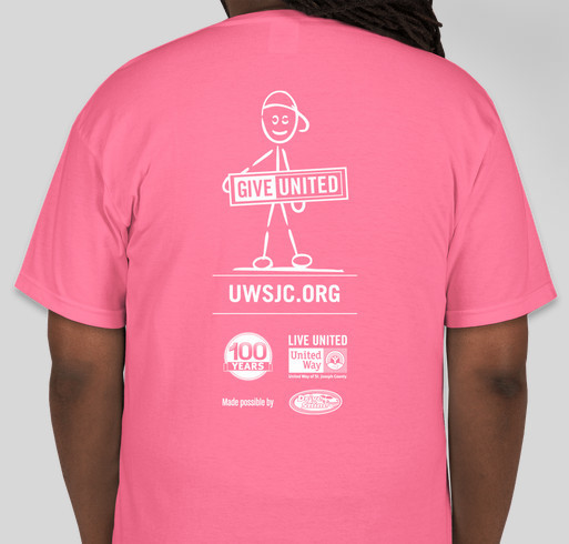 Give Local SJC for United Way Fundraiser - unisex shirt design - back