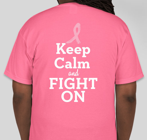 Zeta Phi Delta For the Cure- Breast Cancer Awareness 2013 Fundraiser - unisex shirt design - back
